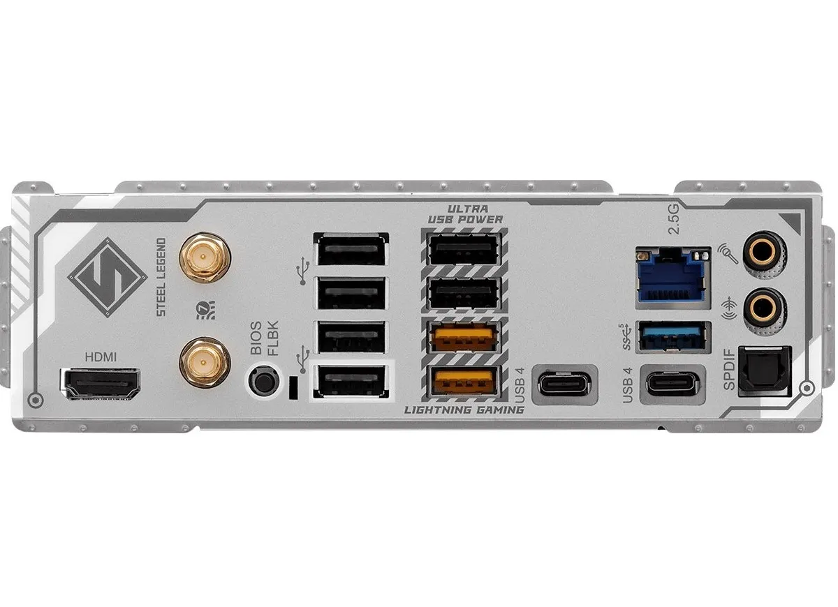 Материнська плата ASRock X870 Steel Legend WiFi Socket AM5 - мініатюра 4