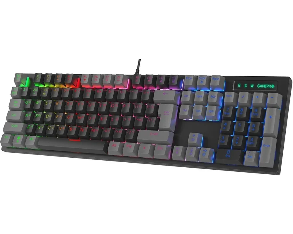 Клавіатура GamePro MK105R Black - мініатюра 3