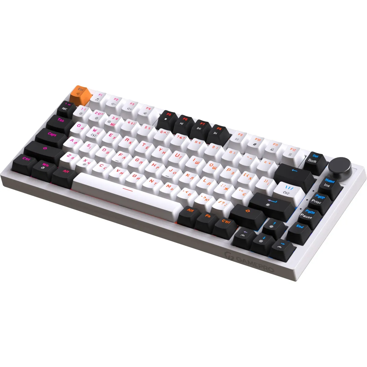 Клавіатура GamePro MK160W Red з Hot-Swap RGB White  - мініатюра 4