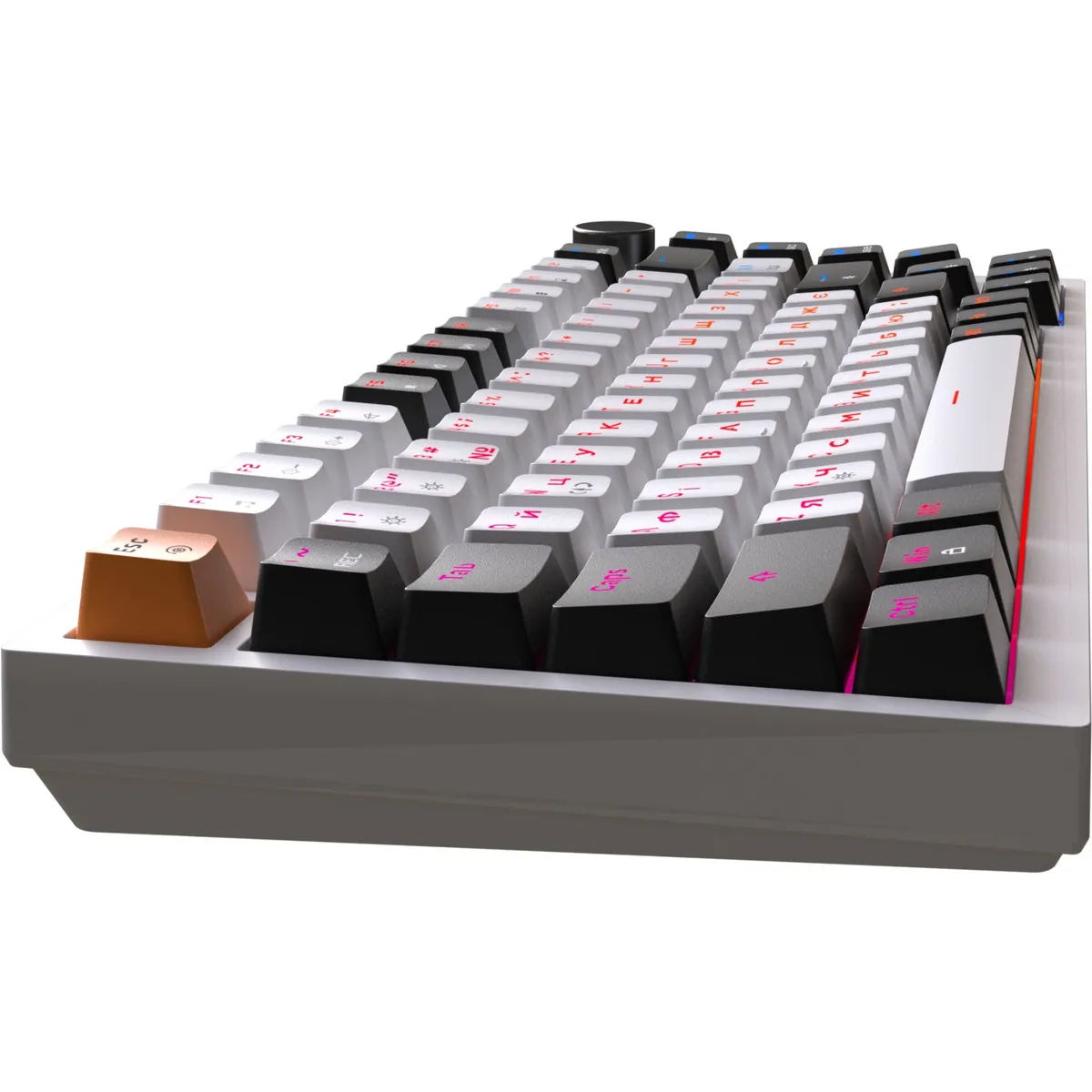 Клавіатура GamePro MK160W Red з Hot-Swap RGB White  - мініатюра 5