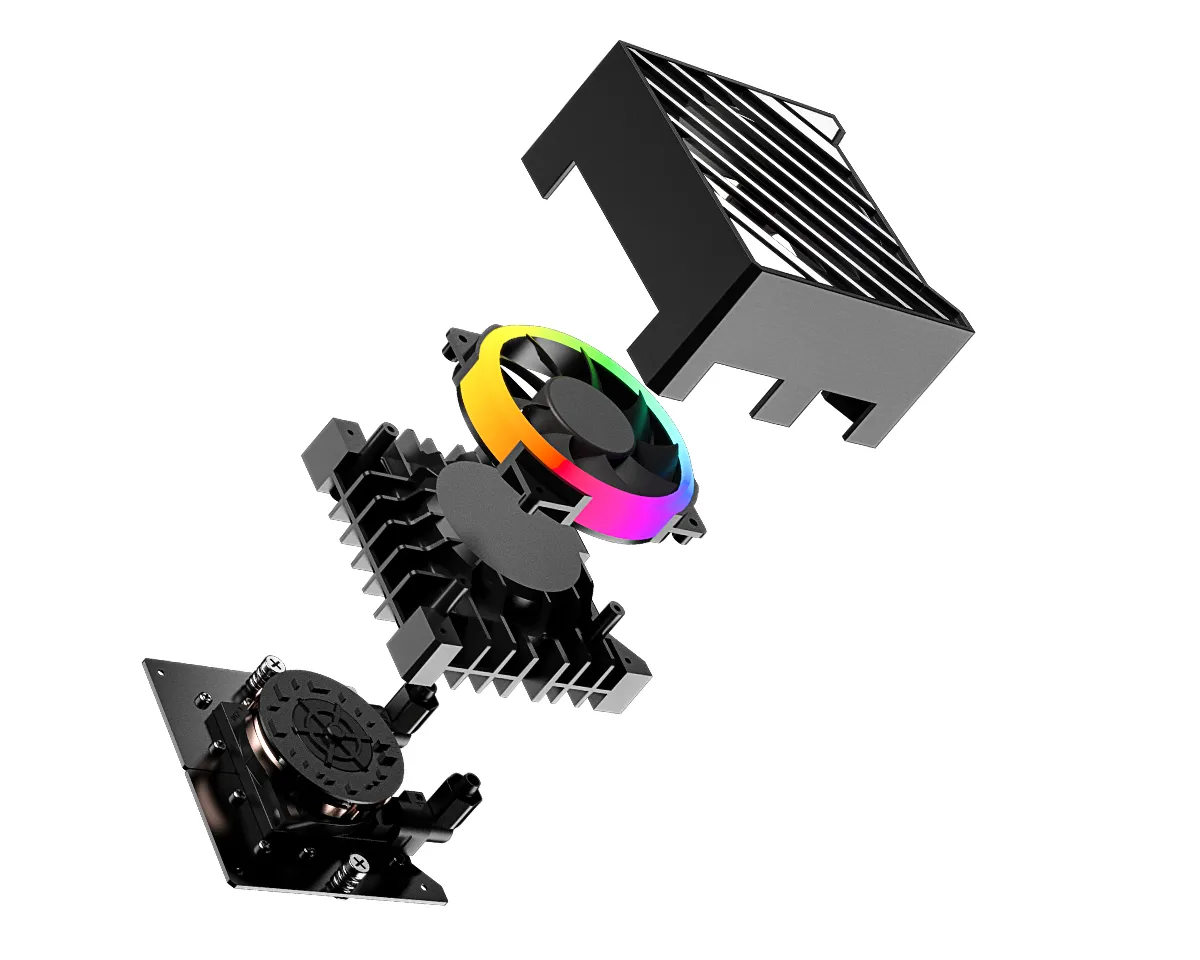 Система водяного охолодження ID-Cooling Dashflow 360 XT Pro - мініатюра 4