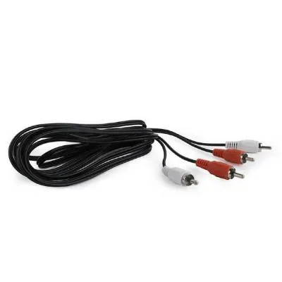 Кабель мультимедійний 2RCA to 2RCA 1.8m Cablexpert (CCA-2R2R-6) - мініатюра 2