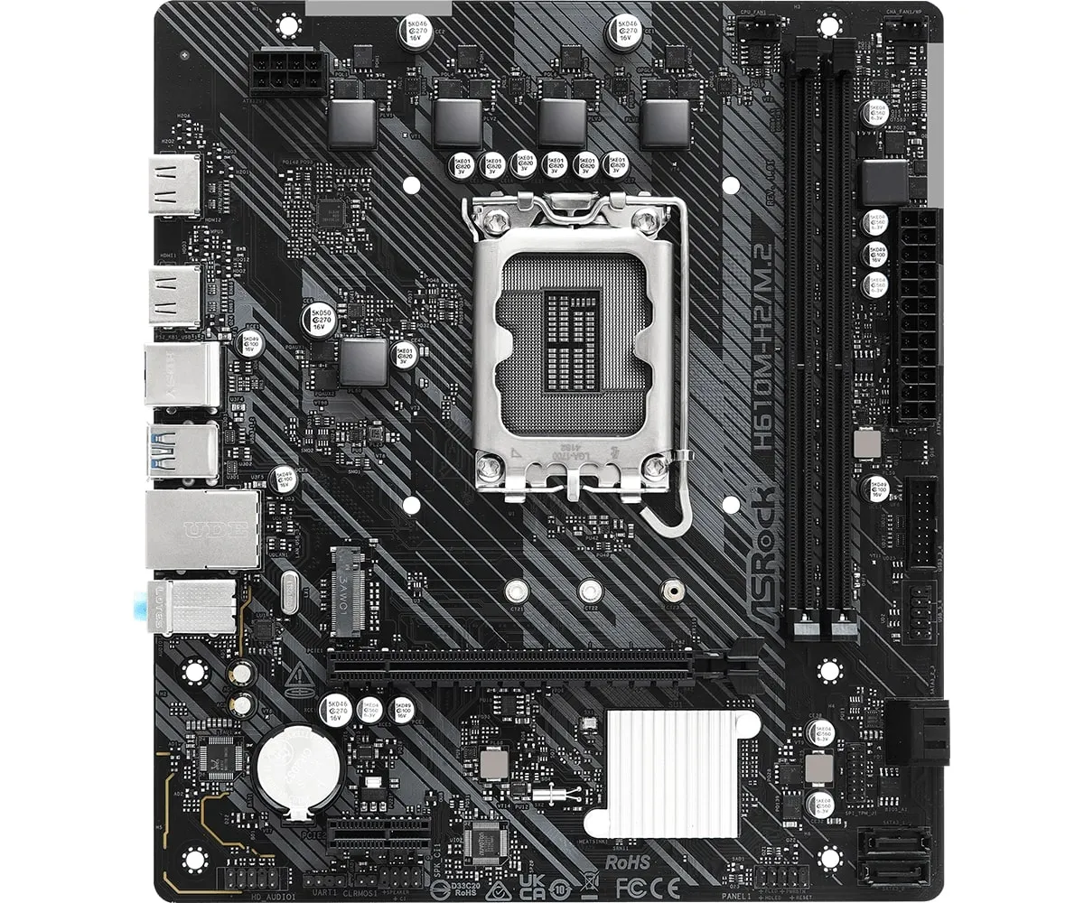 Материнська плата ASRock H610M-H2/M.2 Socket 1700 - зображення 1