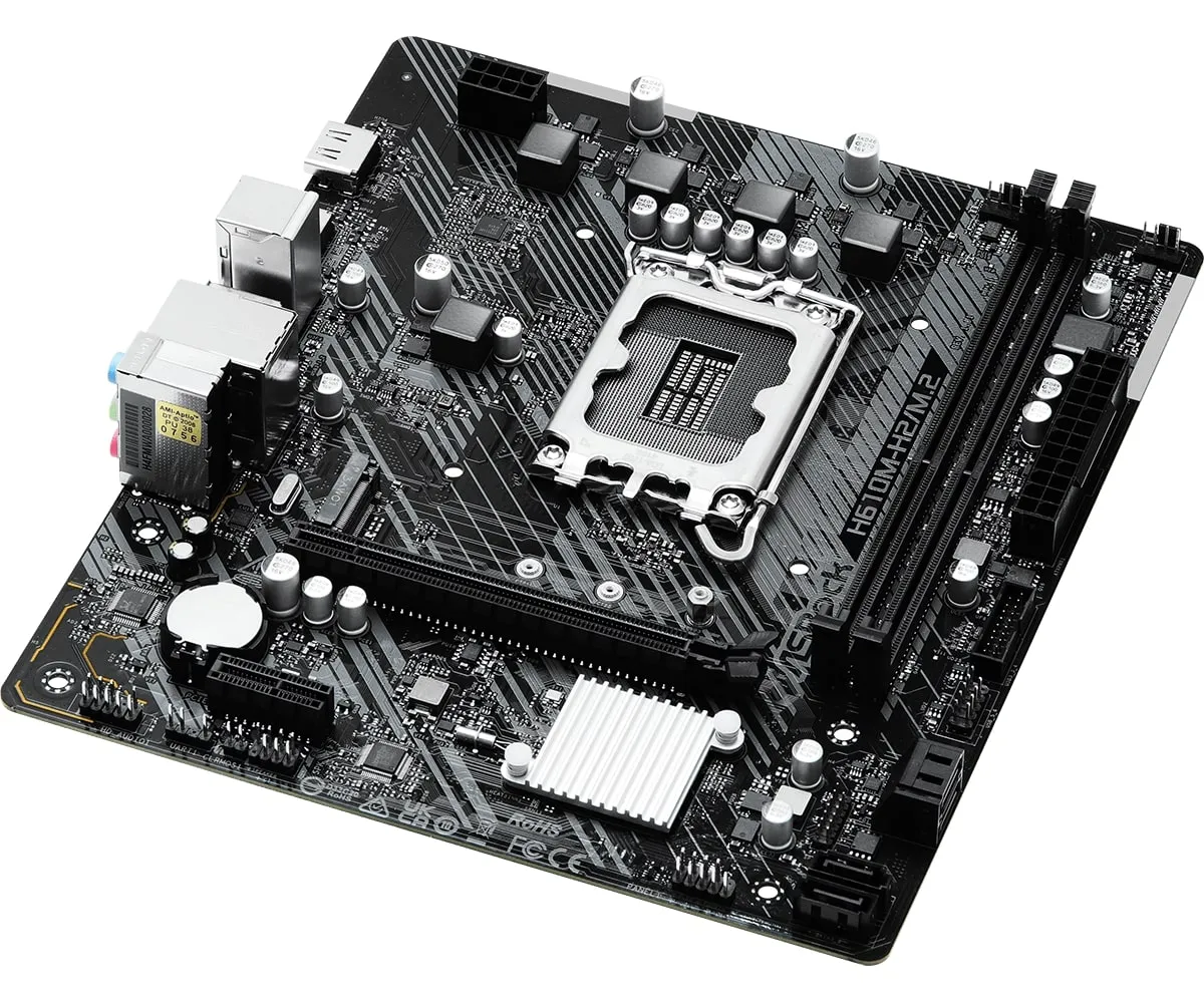 Материнська плата ASRock H610M-H2/M.2 Socket 1700 - мініатюра 2
