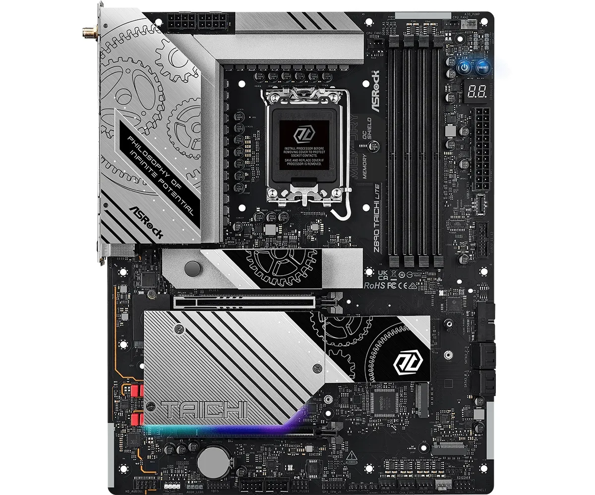 Материнська плата ASRock Z890 Taichi Lite Socket 1851 - мініатюра 2