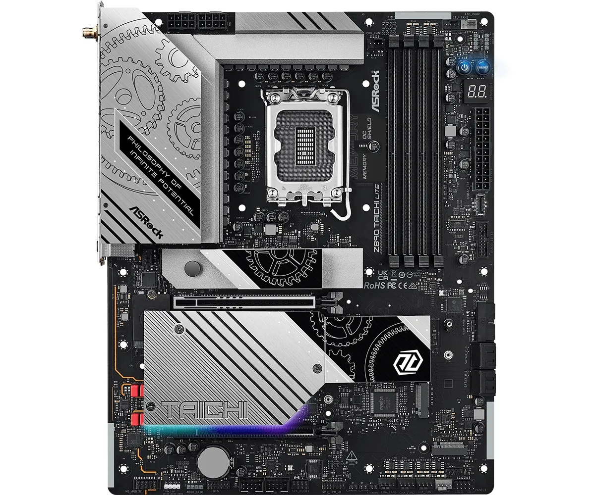 Материнська плата ASRock Z890 Taichi Lite Socket 1851 - мініатюра 3