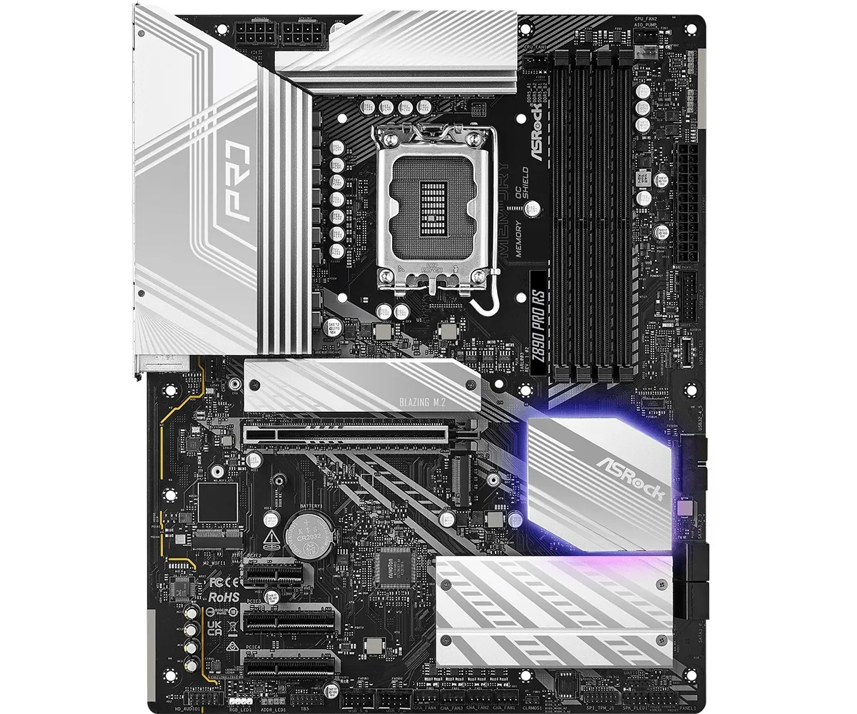 Материнська плата ASRock Z890 Pro RS Socket 1851 - мініатюра 3