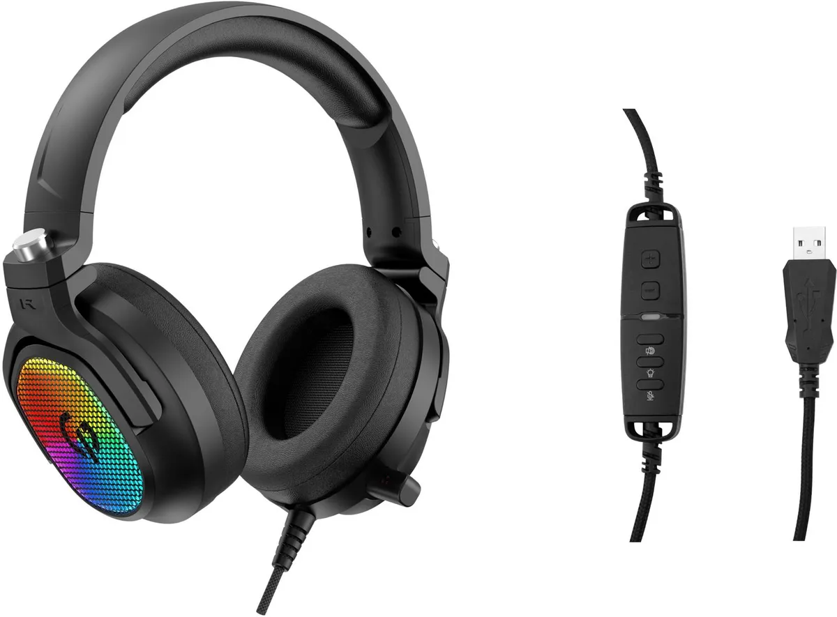 Гарнітура GamePro HS1300 Black - мініатюра 7