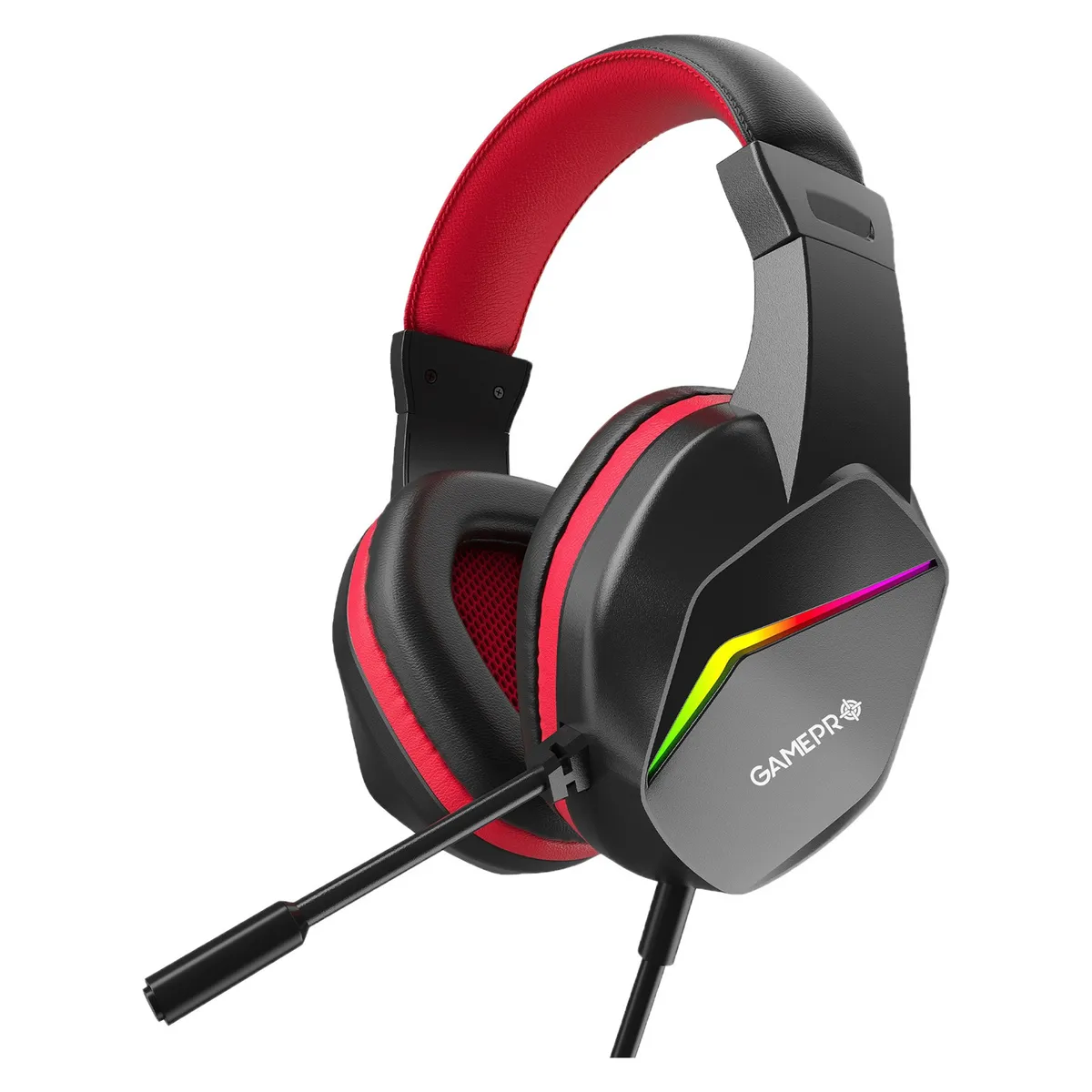 Гарнітура GamePro HS311 Black/Red - зображення 1