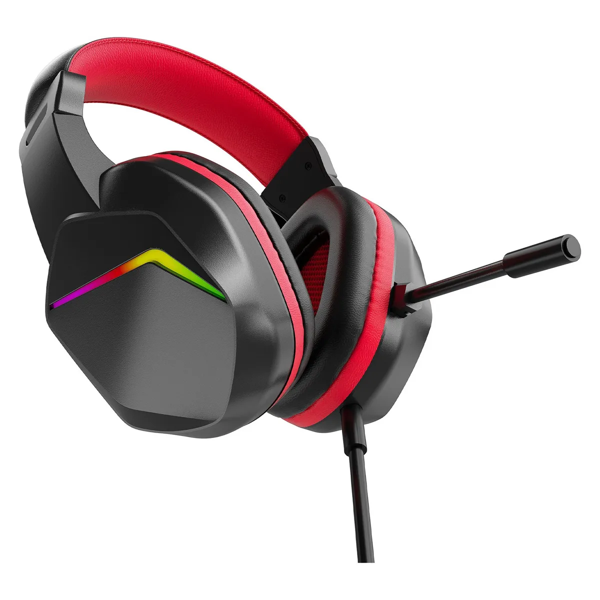 Гарнітура GamePro HS311 Black/Red - мініатюра 2