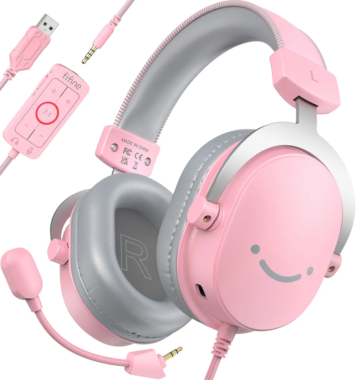 Гарнітура Fifine H9P Pink - мініатюра 2