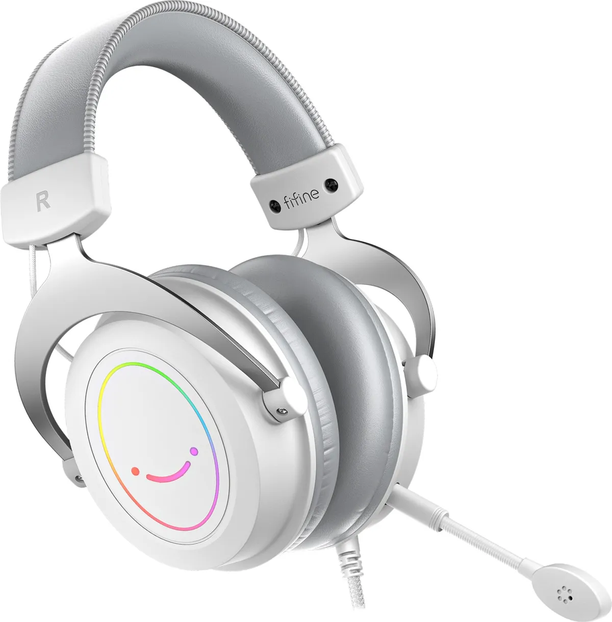 Гарнітура Fifine RGB H3W White - мініатюра 2