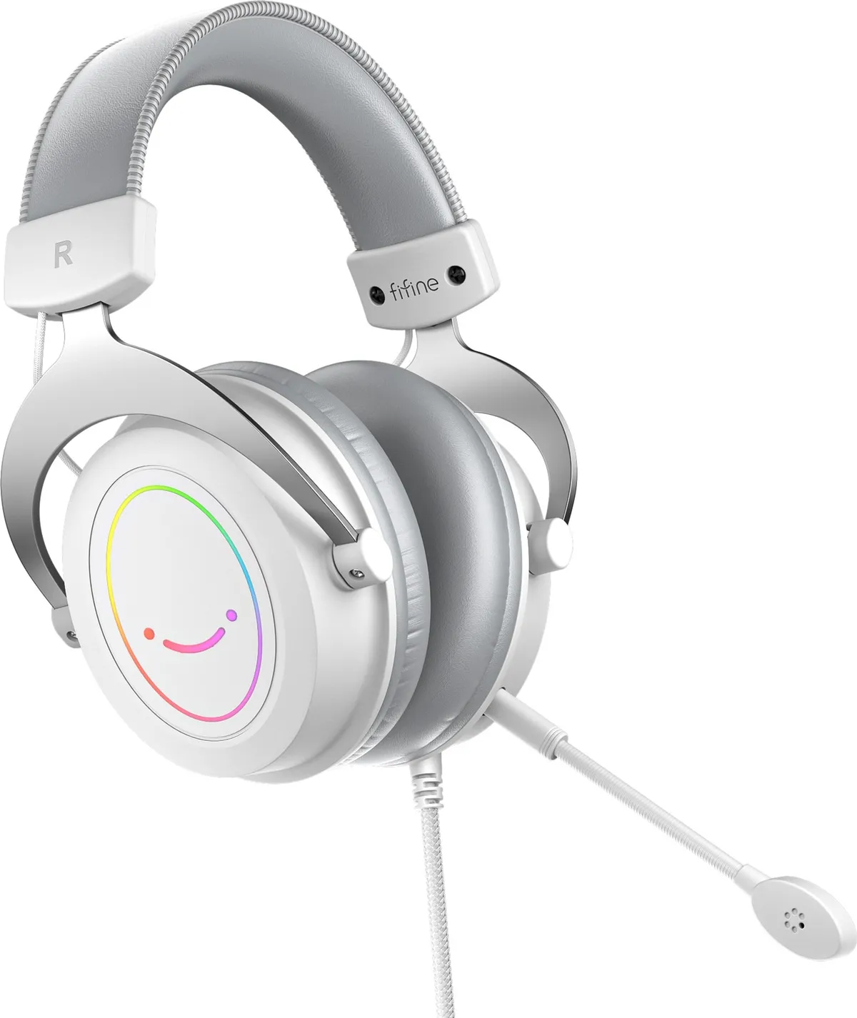 Гарнітура Fifine RGB H3W White - мініатюра 3