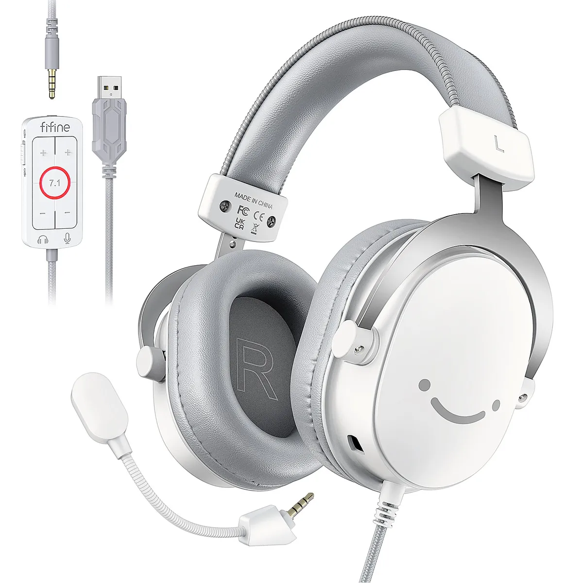 Гарнітура Fifine H9W White - мініатюра 2