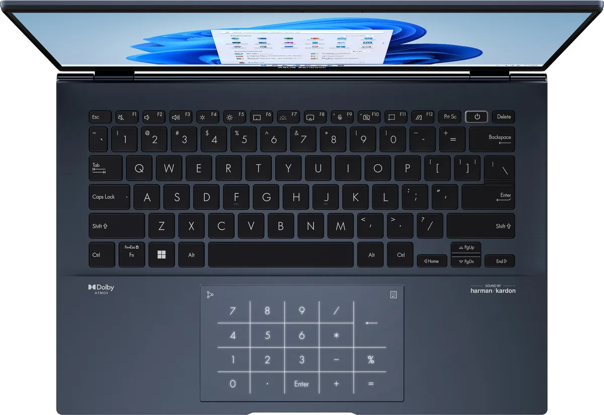 Ноутбук Asus ZenBook 14 UX3402VA-KP782 (90NB10G1-M017H0) Ponder Blue - мініатюра 3