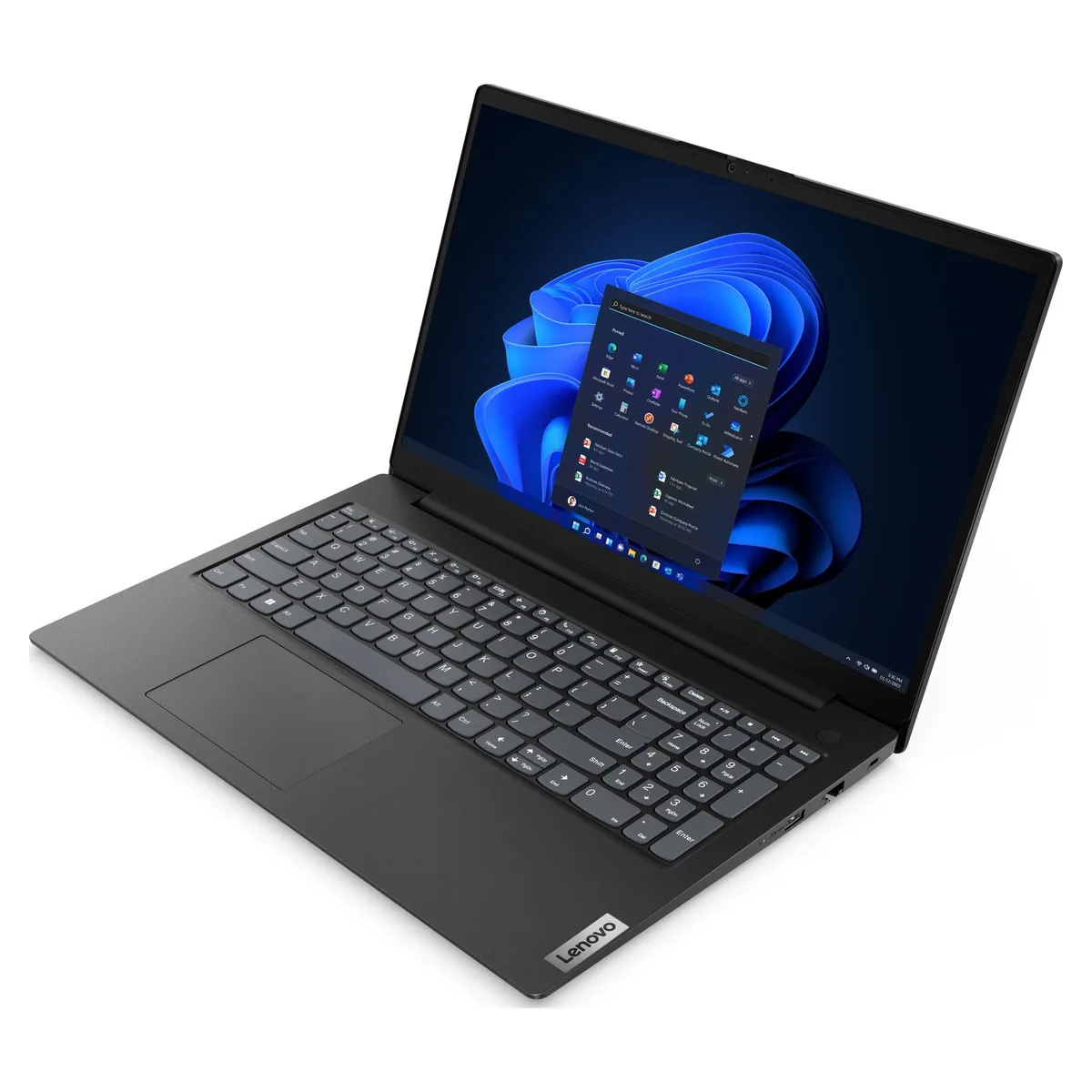Ноутбук Lenovo V15 G4 IRU (83A100F1RA) Black - мініатюра 3