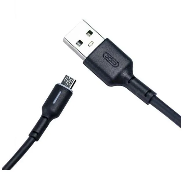 Кабель XO NB112 USB - micro USB (M/M), 1 м, Black (NB112-M-BK) - мініатюра 3