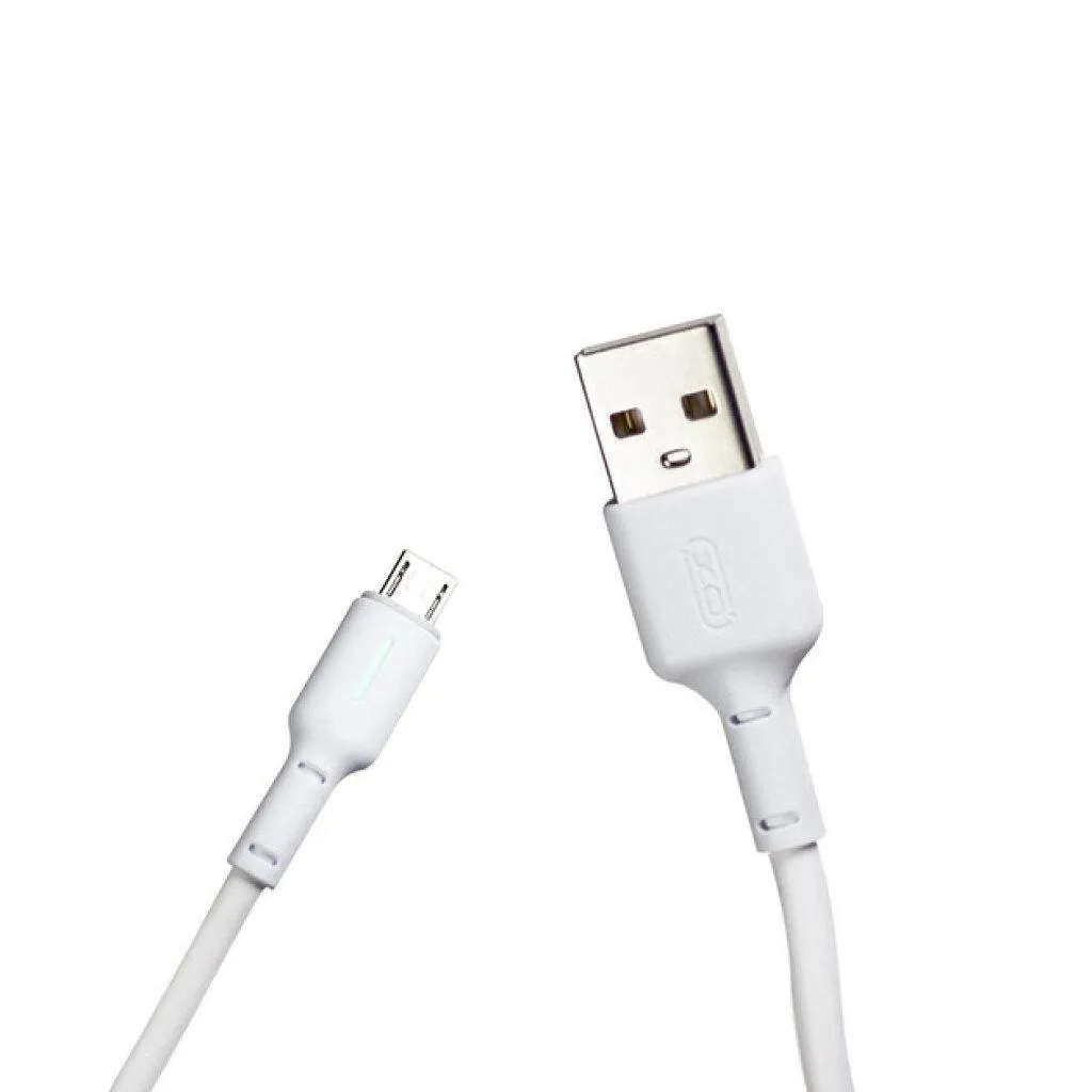 Кабель XO NB112 USB - micro USB (M/M), 1 м, White (NB112-M-WH) - мініатюра 2