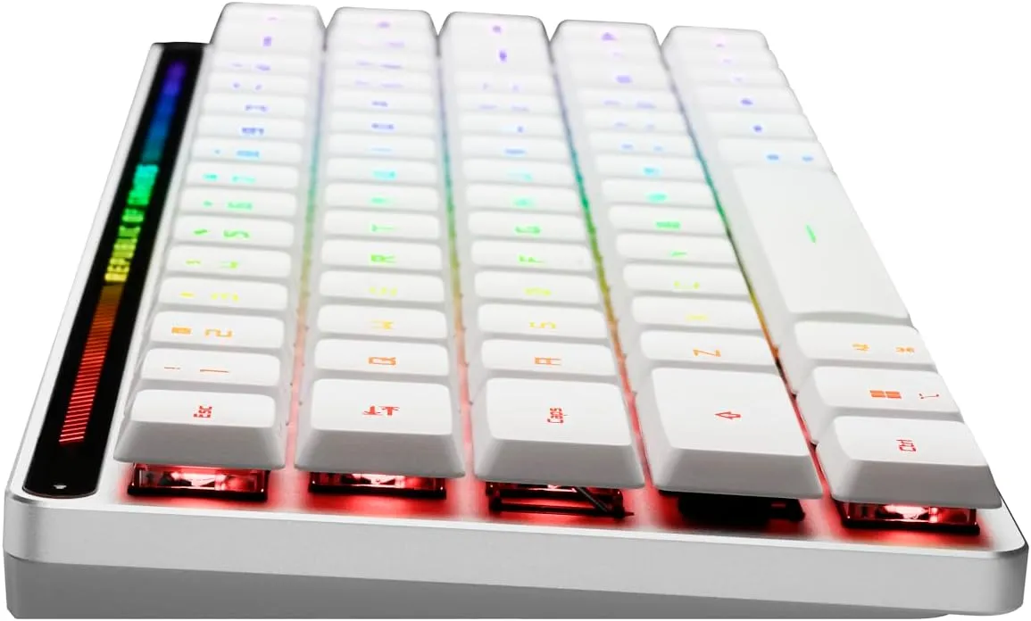 Клавіатура бездротова Asus ROG Falchion RGB WL BT White (90MP03EC-BKMA10) - мініатюра 7