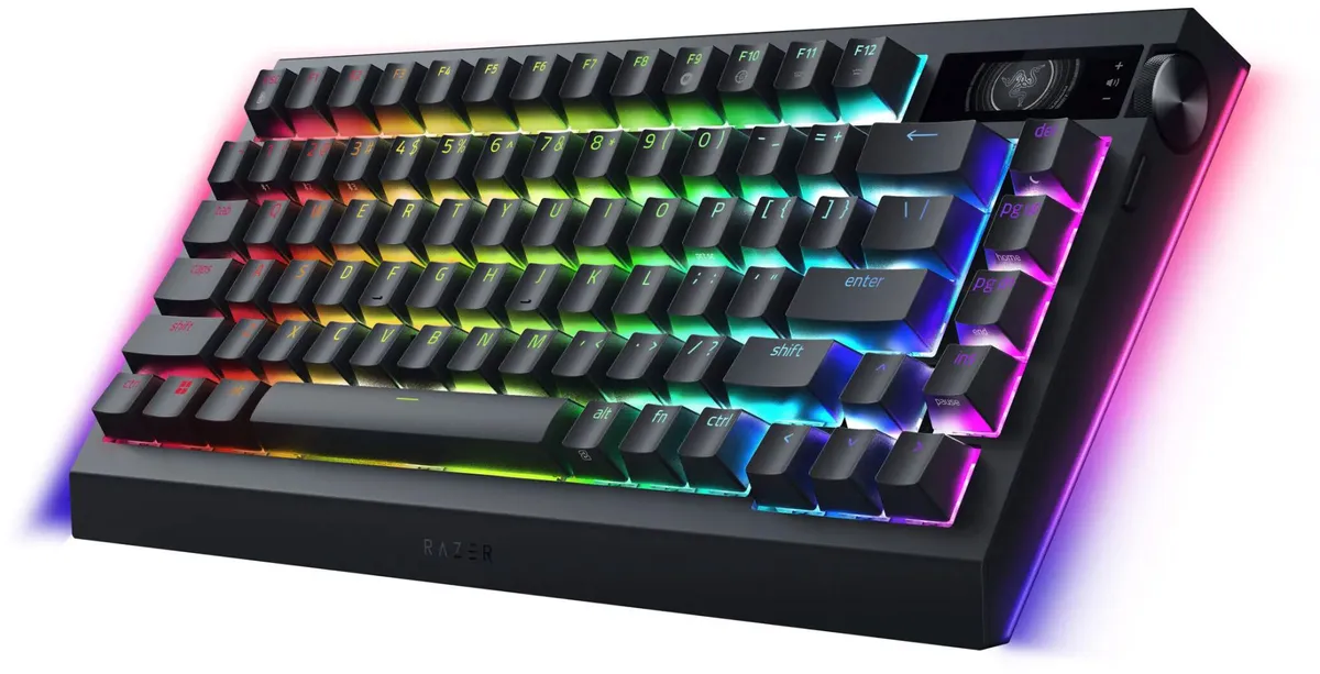 Клавіатура бездротова Razer BlackWidow V4 Pro ANSI Black (RZ03-05130100-R3M1) - мініатюра 3