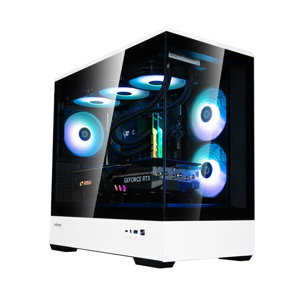 Корпус Zalman P30 White без БЖ - мініатюра 2
