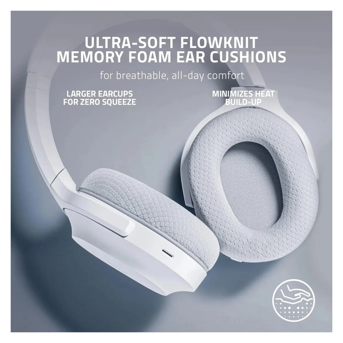Bluetooth-гарнітура Razer Barracuda Mercury White (RZ04-03790200-R3M1) - мініатюра 8