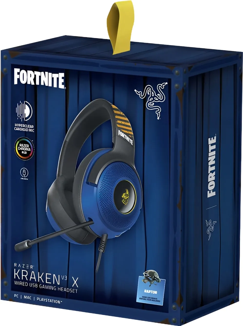 Гарнітура Razer Kraken V3 X Fortnite (RZ04-03750500-R3M1) - мініатюра 7