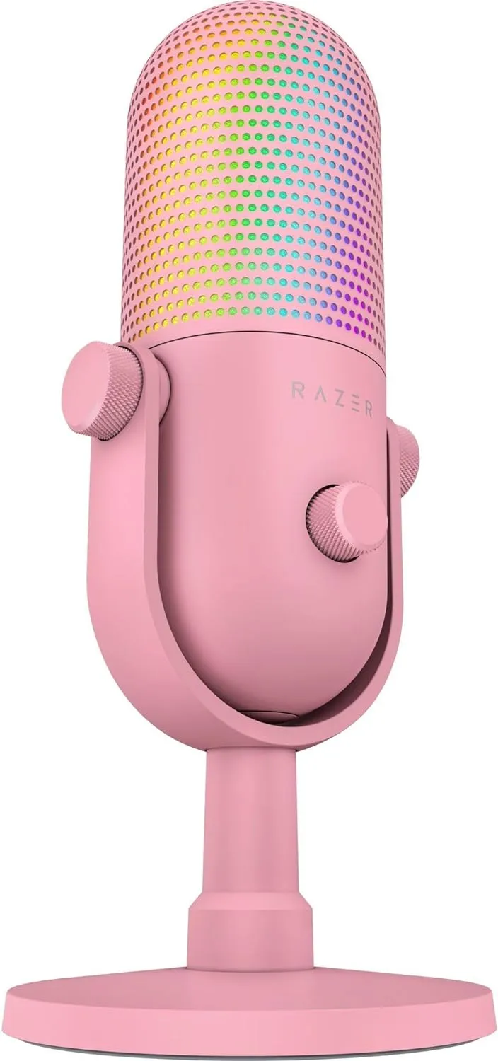 Мікрофон Razer Seiren V3 Chroma Quartz (RZ19-05060300-R3M1) - мініатюра 2