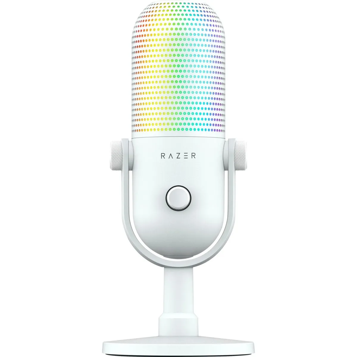 Мікрофон Razer Seiren V3 Chroma White (RZ19-05060200-R3M1) - зображення 1