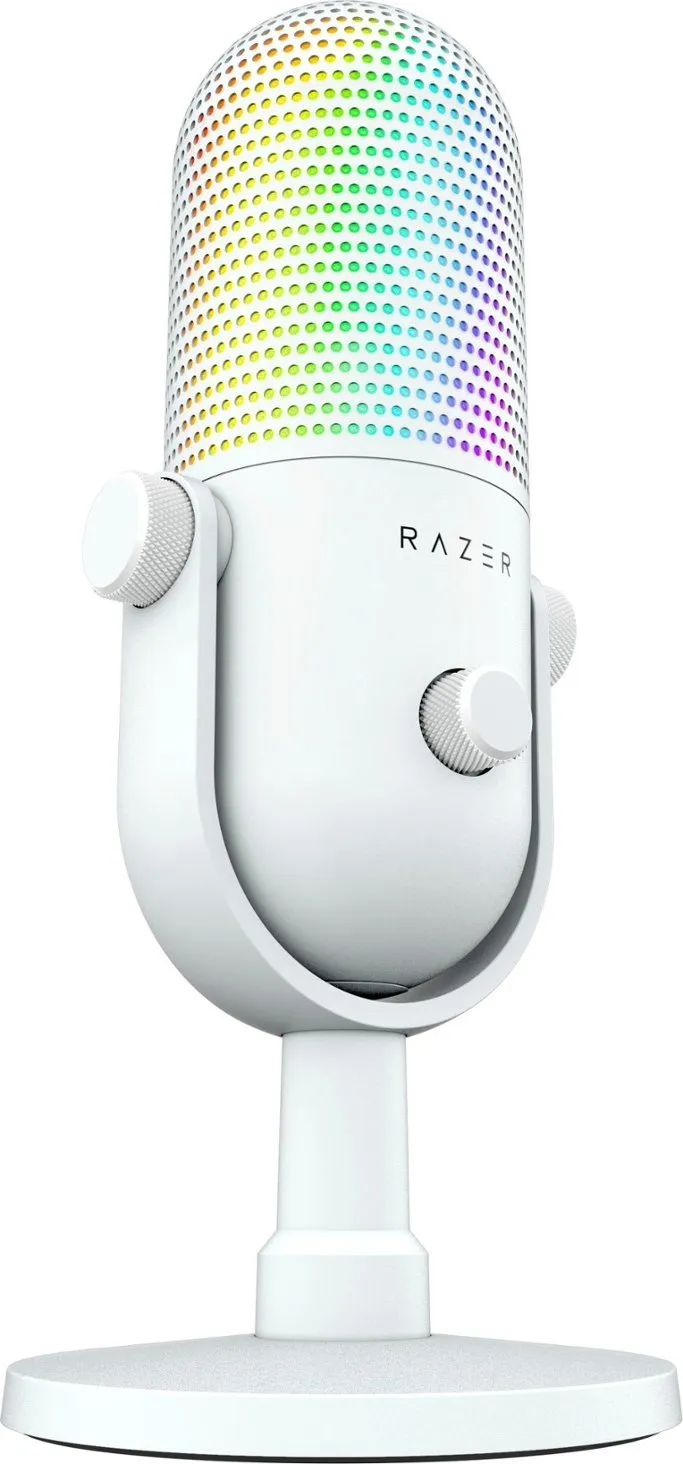 Мікрофон Razer Seiren V3 Chroma White (RZ19-05060200-R3M1) - мініатюра 3
