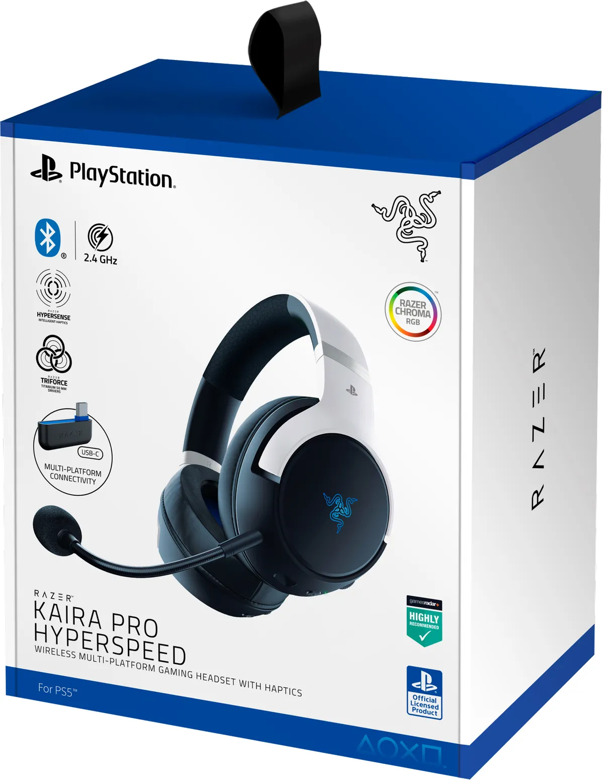 Bluetooth-гарнітура Razer Kaira Pro Hyperspeed for PS5 (RZ04-04030200-R3G1) - мініатюра 8