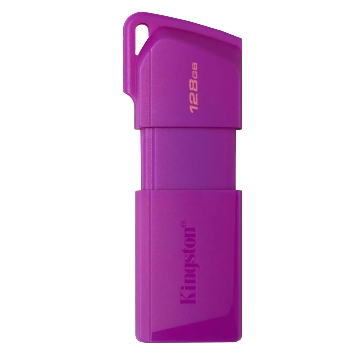 Флеш-накопичувач USB3.2 128GB Kingston DataTraveler Exodia M Purple (KC-U2L128-7LP) - зображення 1