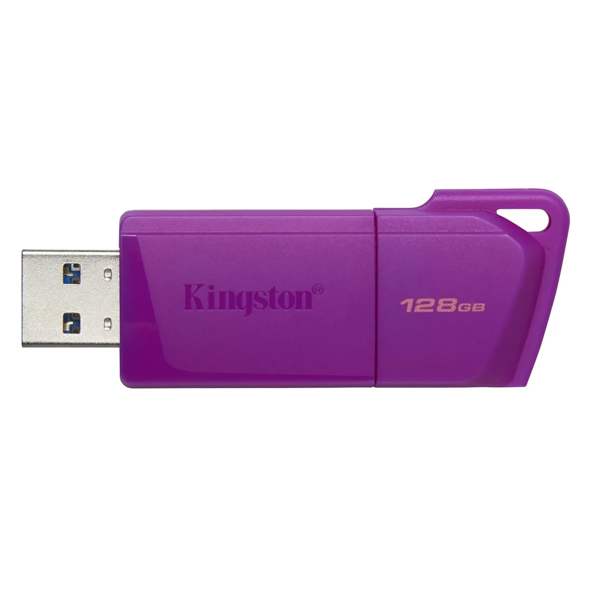 Флеш-накопичувач USB3.2 128GB Kingston DataTraveler Exodia M Purple (KC-U2L128-7LP) - мініатюра 3