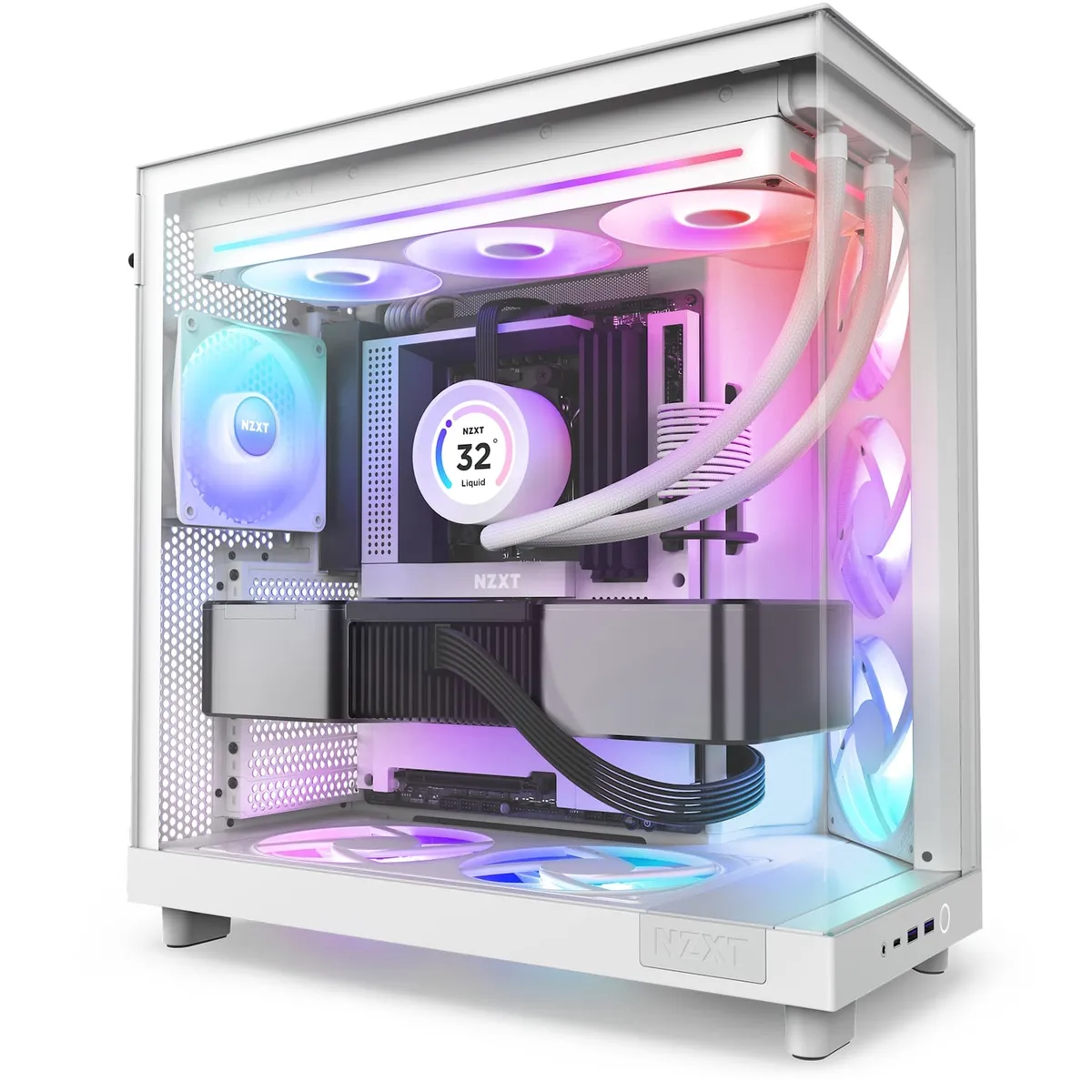 Вентилятор NZXT F360 RGB Core White (RF-U36HF-W1) - мініатюра 5