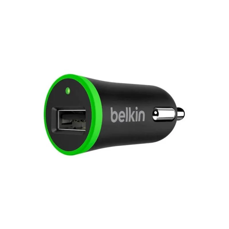 Автомобільний зарядний пристрій Belkin (1USB, 2.4A) Black (F7U002bt06-BLK)_OEM - мініатюра 2
