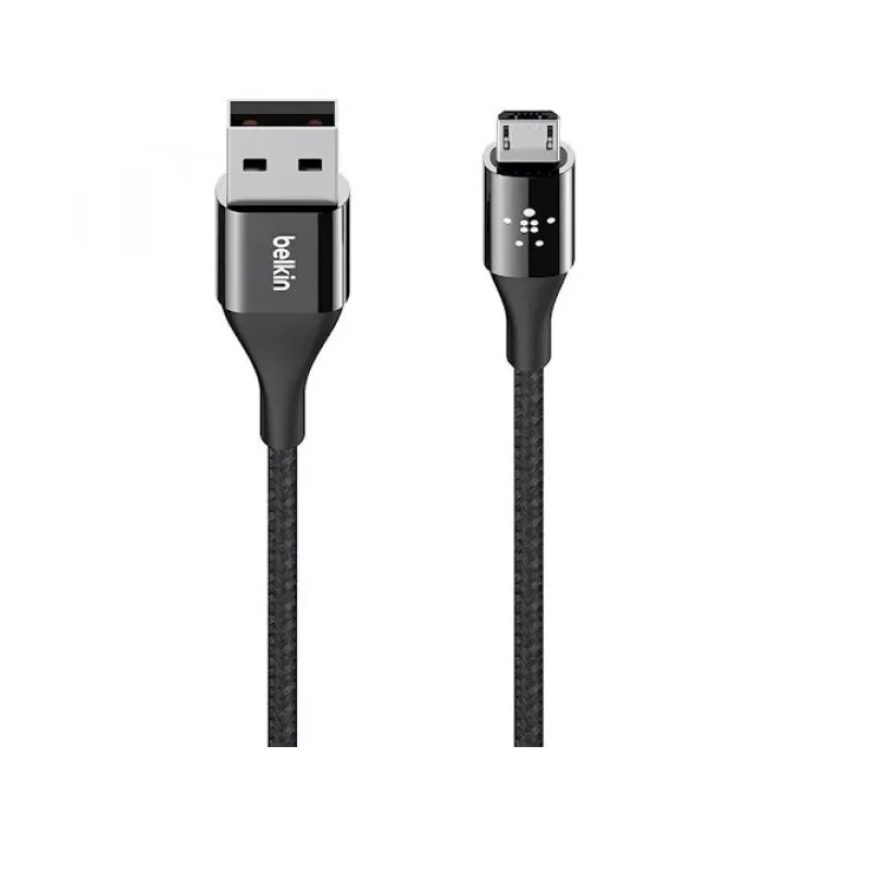 Кабель Belkin DuraTek Mixit USB - MicroUSB (M/M) 1.2 м Black (F2CU051bt04-BLK) - зображення 1