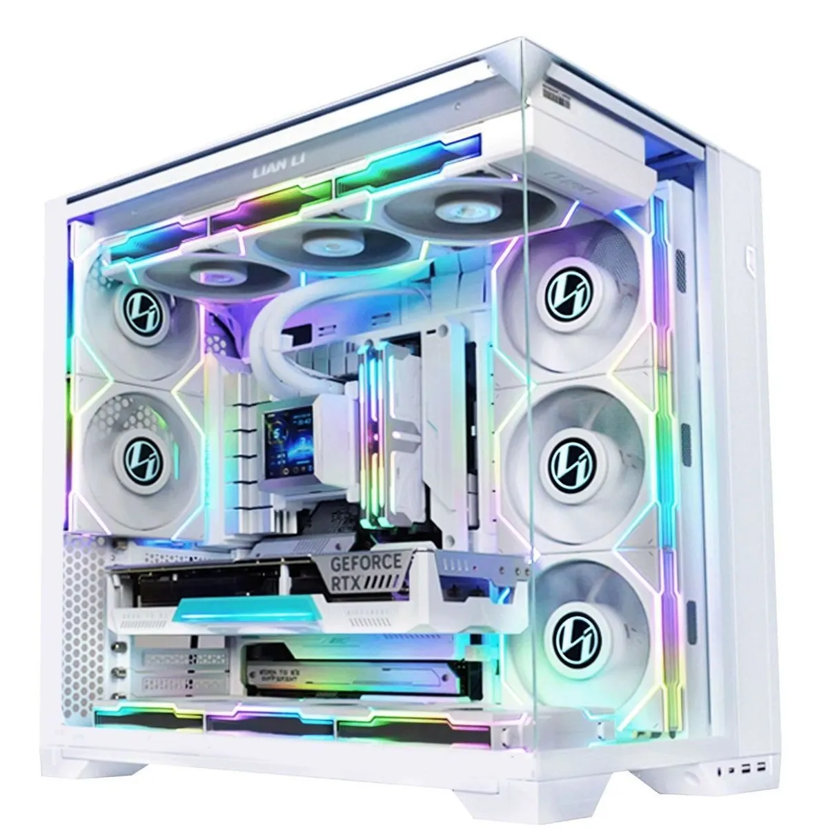 Корпус Lian Li O11 Vision Compact White (G99.O11VPW.00) без БЖ - мініатюра 9