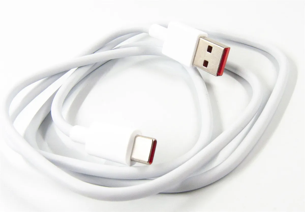 Кабель Dengos USB - USB Type-C (M/M) 1 м White (PLS-TC-6A-WHITE) - мініатюра 2