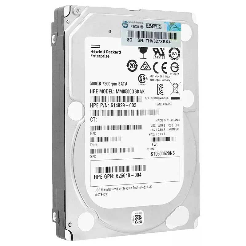 Накопичувач HDD SATA  500GB HP 7200rpm 64MB (MM0500GBKAK) з перехідником на 3.5 дюйми - мініатюра 2