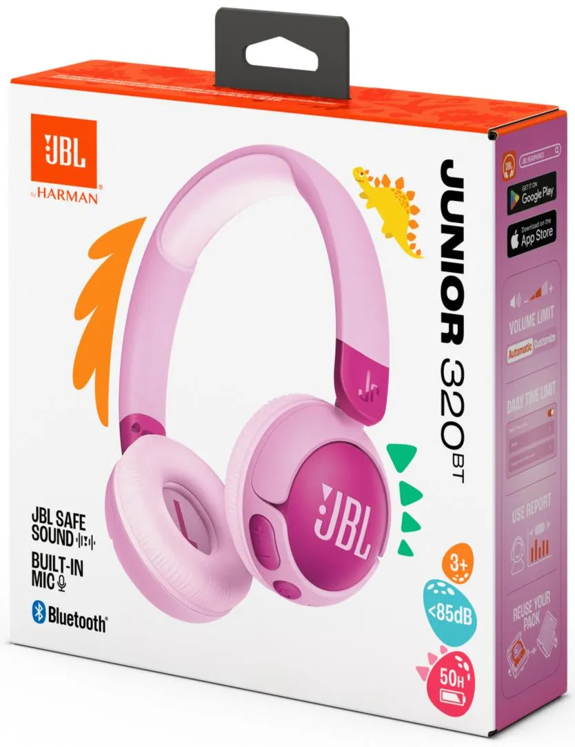 Bluetooth-гарнітура JBL JR320BT Purple (JBLJR320BTPUR) - мініатюра 5