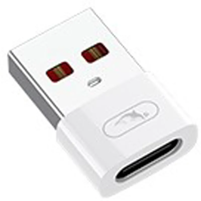 Перехідник SkyDolphin OT08 Mini USB Type-C - USB (F/M), white (SDADPT-00032) - мініатюра 2