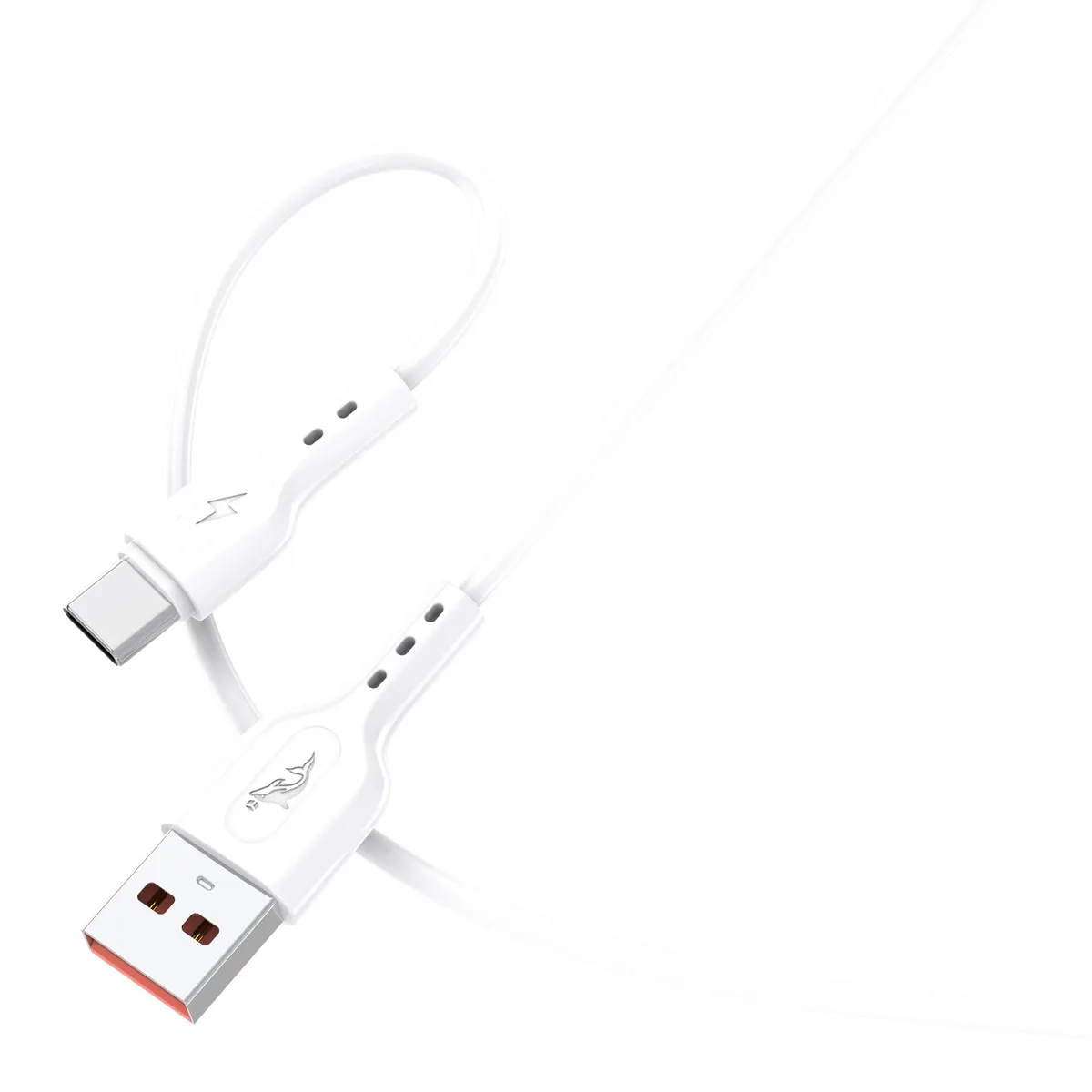 Кабель SkyDolphin S66T USB - USB Type-C (M/M), 1 м, White (SDUSB-000649) - мініатюра 2