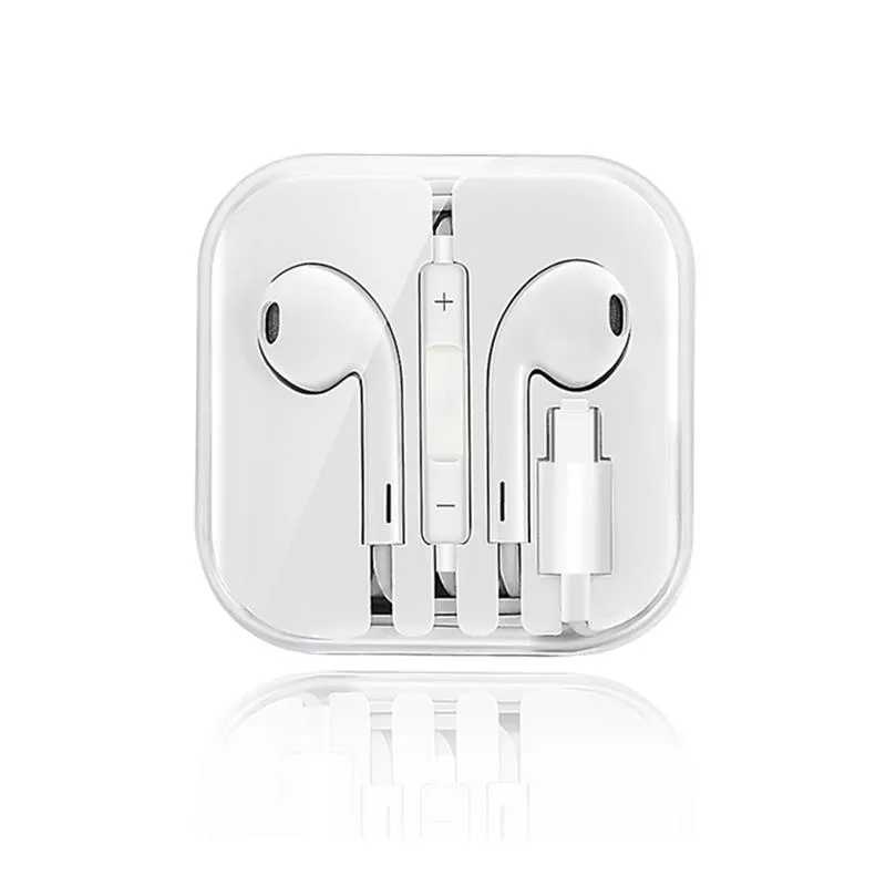 Гарнітура SkyDolphin SR22 Original design Type-C White (SDHF-000465) - мініатюра 2