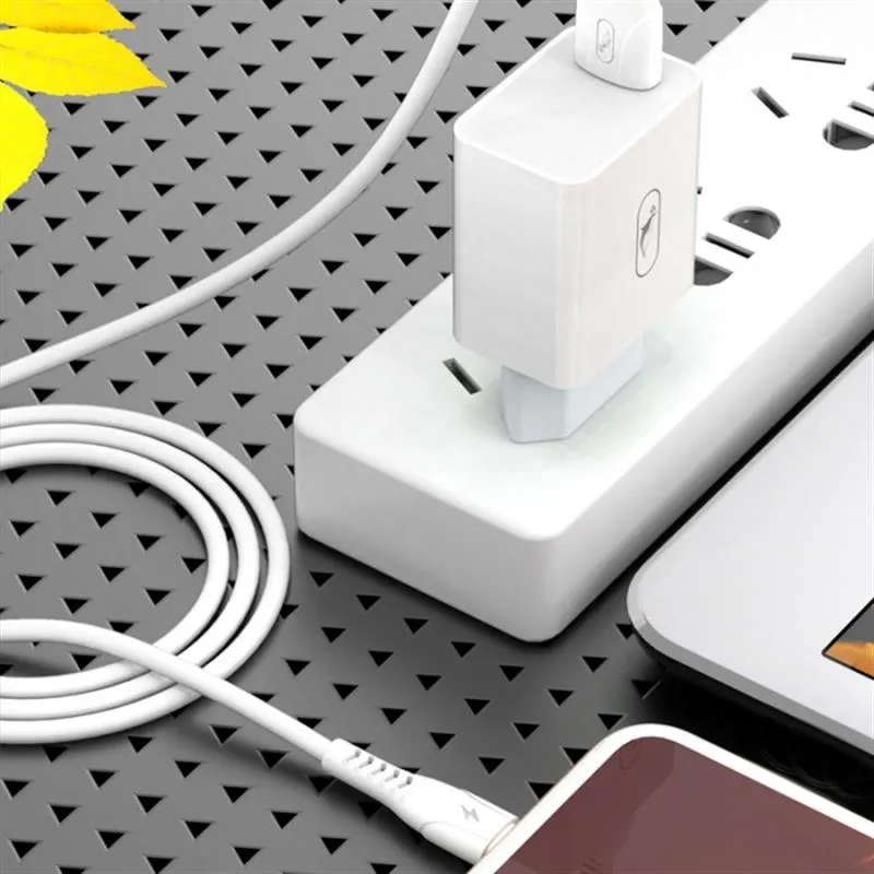 Кабель SkyDolphin S08T USB - USB Type-C (M/M), 1 м, White (SDUSB-000562) - мініатюра 2