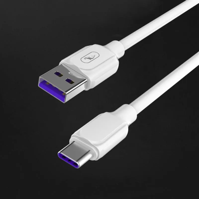 Кабель SkyDolphin S56T Super Fast TPE USB - USB Type-C (M/M), 1 м, White (SDUSB-000572) - мініатюра 3