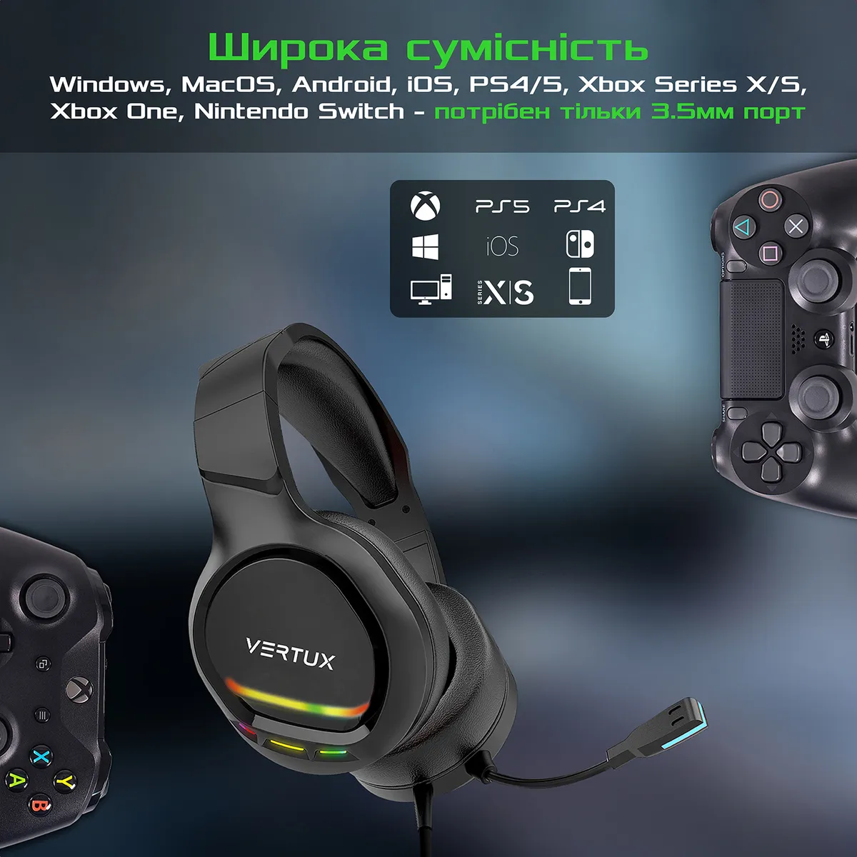 Гарнітура Vertux Tokyo Black - мініатюра 7