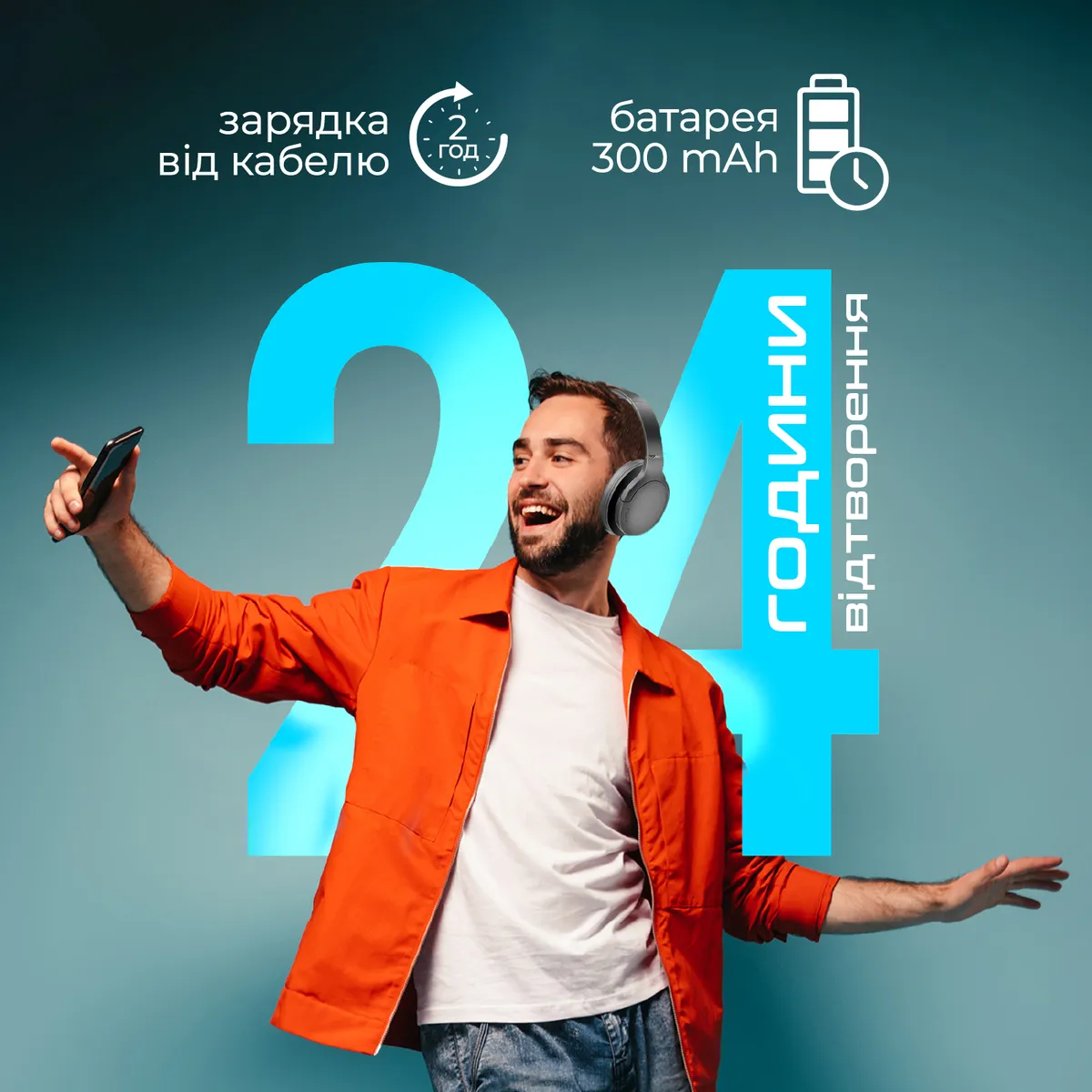 Bluetooth-гарнітура Promate LaBoca-Pro Black - мініатюра 4