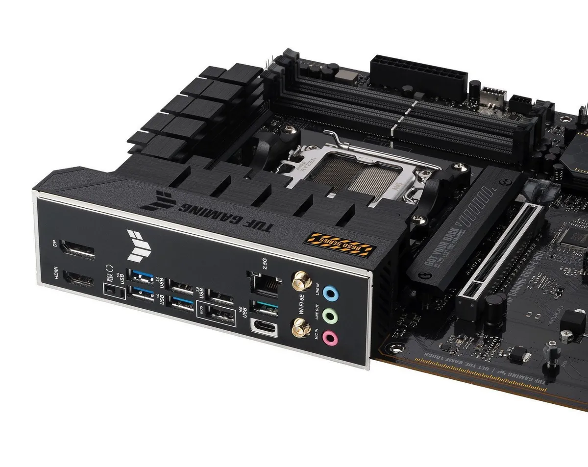 Материнська плата Asus TUF Gaming B650-E WiFi Socket AM5 - мініатюра 6