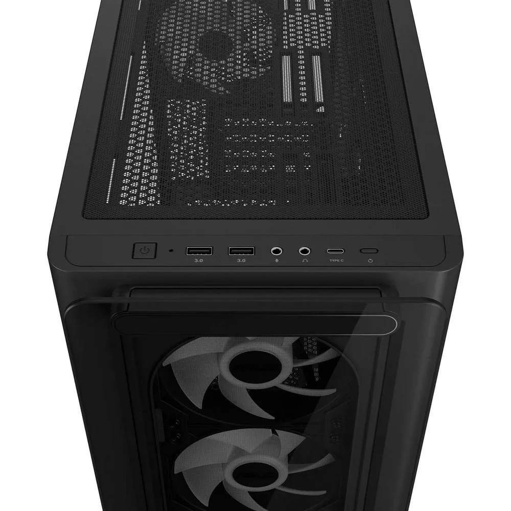 Корпус Asus A23 Plus Black без БЖ (90DC00K0-B19010) - мініатюра 8