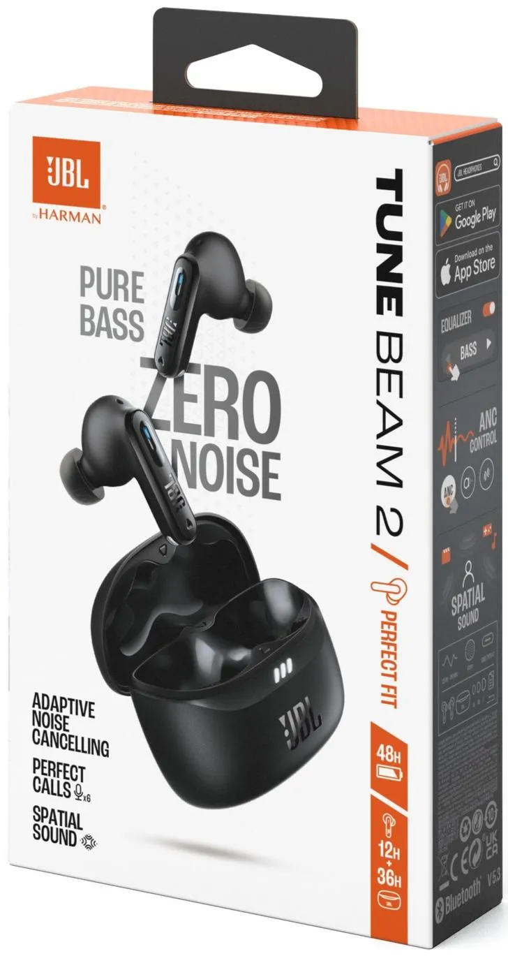 Bluetooth-гарнітура JBL Tune Beam 2 Black (JBLTBEAM2BLK) - мініатюра 11